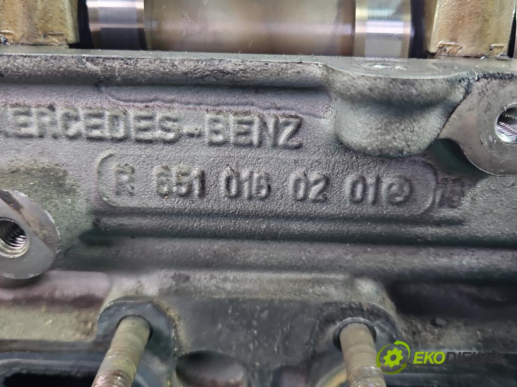 Mercedes E W212 2009-2016 2,2.0 CDI 136hp automatic 100 kW 2143 cm3 5- hlava motoru R6510160201
