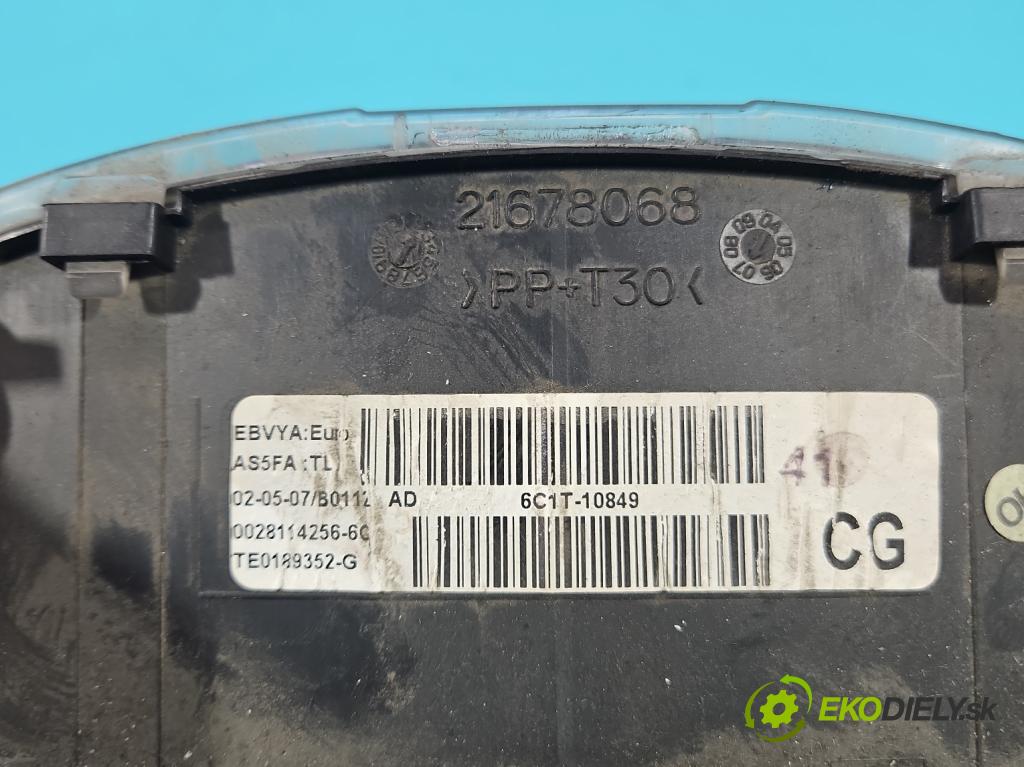 Ford Transit Mk7 2006-2013 2.2 tdci 110 HP manual 81 kW 2198 cm3 5- prístrojovka/ budíky 6C1T-10849-CG (Prístrojová doska)