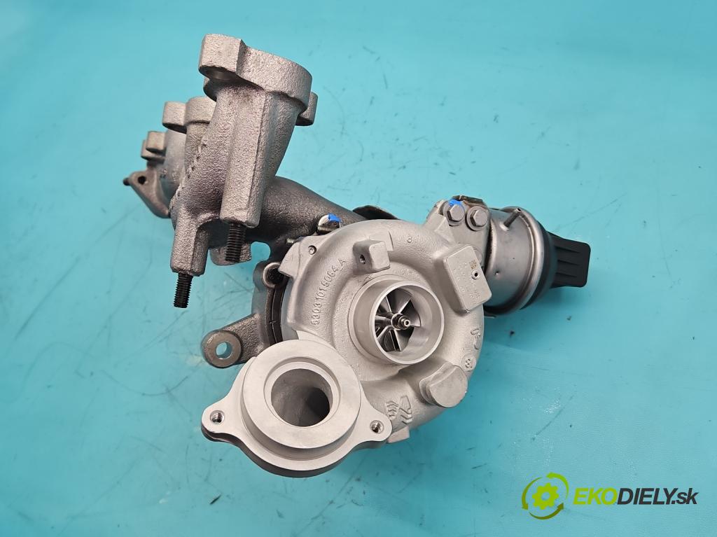 Vw Passat B6 2005-2010 2.0 tdi 170 HP automatic 125 kW 1968 cm3 5- turbodúchadlo, turbo repasovaná BV43A-0137