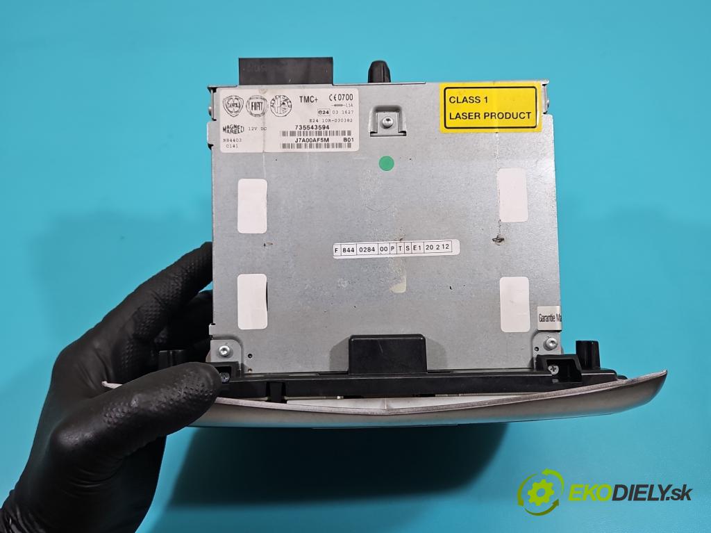 Lancia Delta III 2008-2014 1.4 T 120 hp manual 88 kW 1368 cm3 5- Radio továrna: 735543594