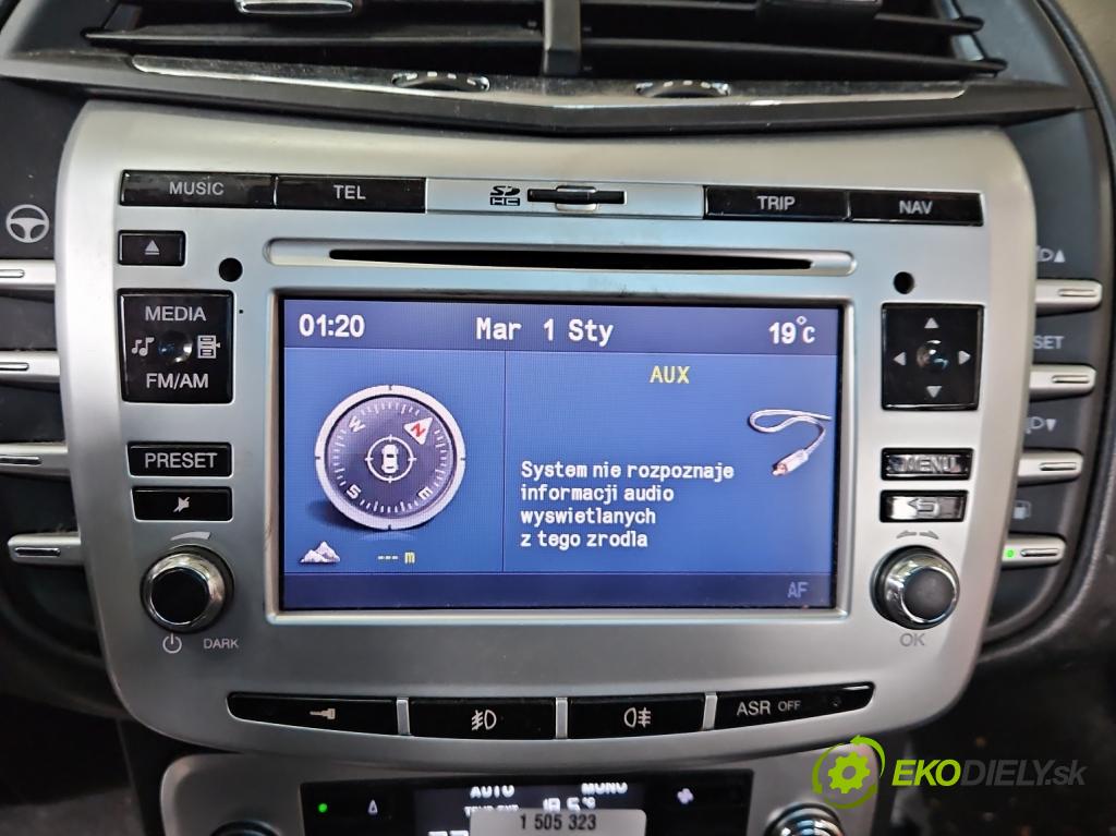 Lancia Delta III 2008-2014 1.4 T 120 hp manual 88 kW 1368 cm3 5- Radio továrna: 735543594