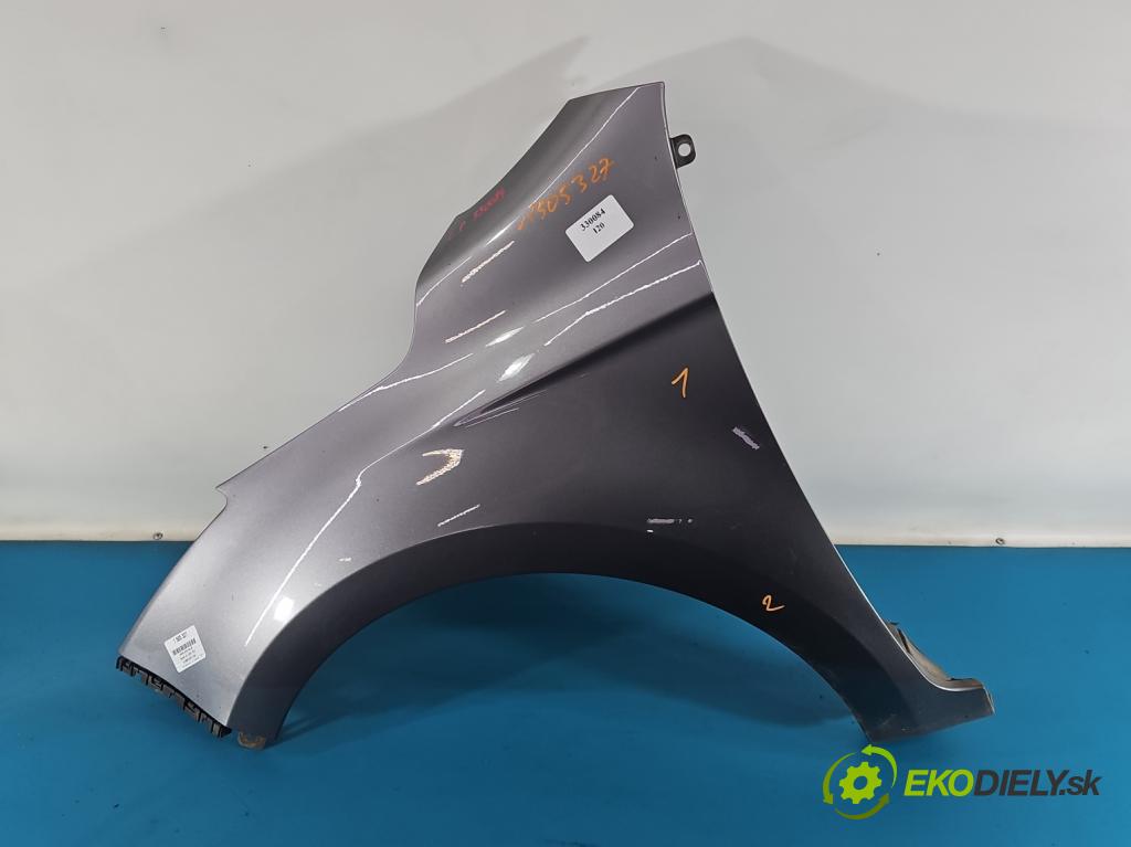 Hyundai I20 I 2008-2014 1.4 16V (G4FA) 101 hp automatic 74 kW 1396 cm3 5- blatnik přední levý  (Levý přední blatník)