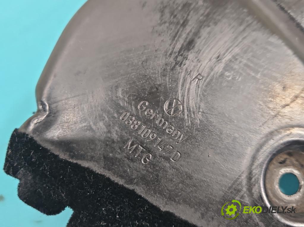 Vw Passat B6 2005-2010 2.0 tdi 170 hp automatic 125 kW 1968 cm3 5- obal vačkový 038109147D (Kryt motoru )