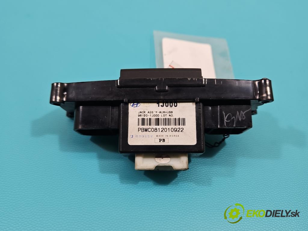 Hyundai I20 I 2008-2014 1.4 16V (G4FA) 101 hp automatic 74 kW 1396 cm3 5- zásuvka USB 96120-1J000
