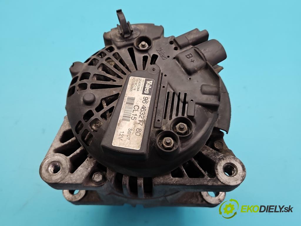 Citroen C5 I 2001-2008 1.6 hdi 109 HP automatic 80 kW 1560 cm3 5- Alternator 9646321780 (Alternátor)