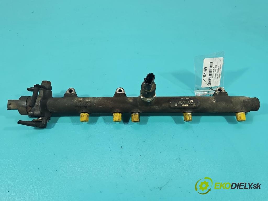 Kia Carens II 2002-2006 2.0 crdi 113 HP manual 83 kW 1991 cm3 5- lišta vstrekovacia 0445214026 (Vstrekovacia lišta)