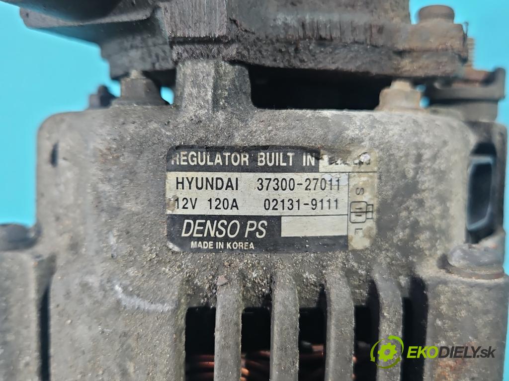 Kia Carens II 2002-2006 2.0 crdi 113 HP manual 83 kW 1991 cm3 5- Alternator 37300-27011 (Alternátor)