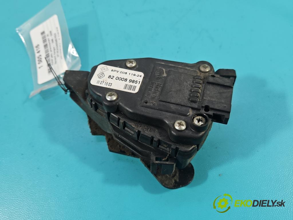 Renault Kangoo I 1998-2008 1.9 dci 80 hp manual 59 kW 1870 cm3 5- pedal plyn: potenciometr: 8200089851