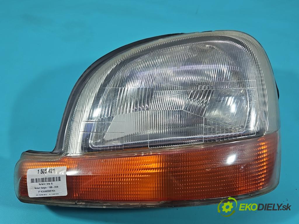 Renault Kangoo I 1998-2008 1.9 dci 80 hp manual 59 kW 1870 cm3 5- světlo levý  (Klika dveří ostatní)