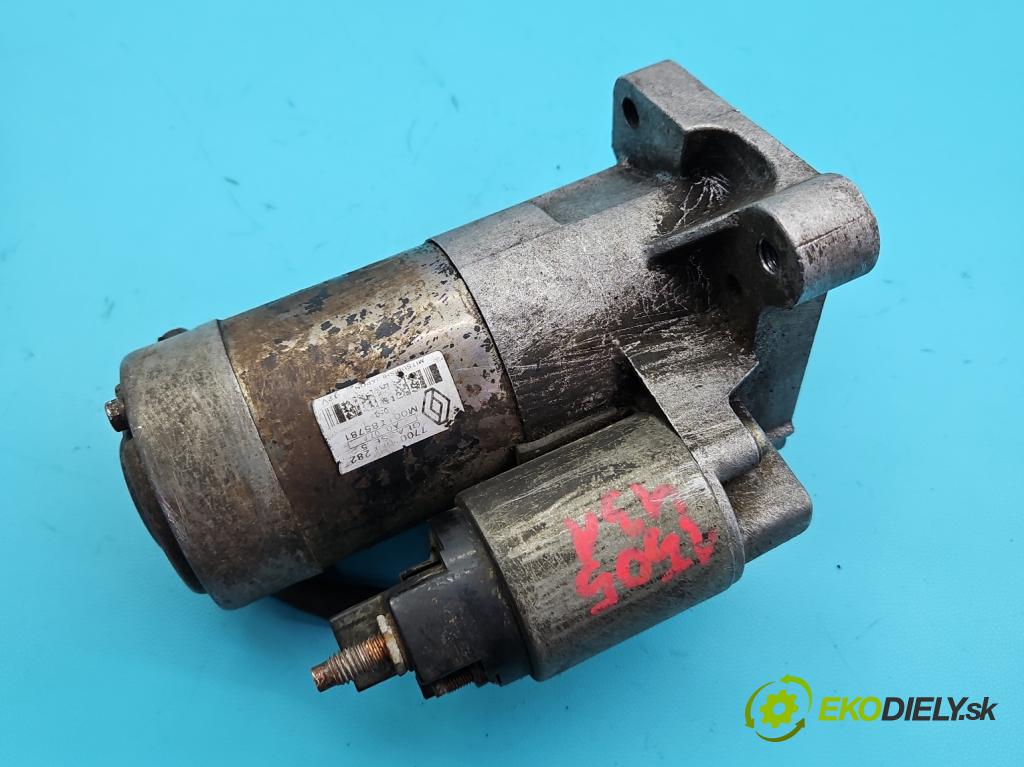 Renault Kangoo I 1998-2008 1.9 dci 80 hp manual 59 kW 1870 cm3 5- startér: M001T85781 (Startér)