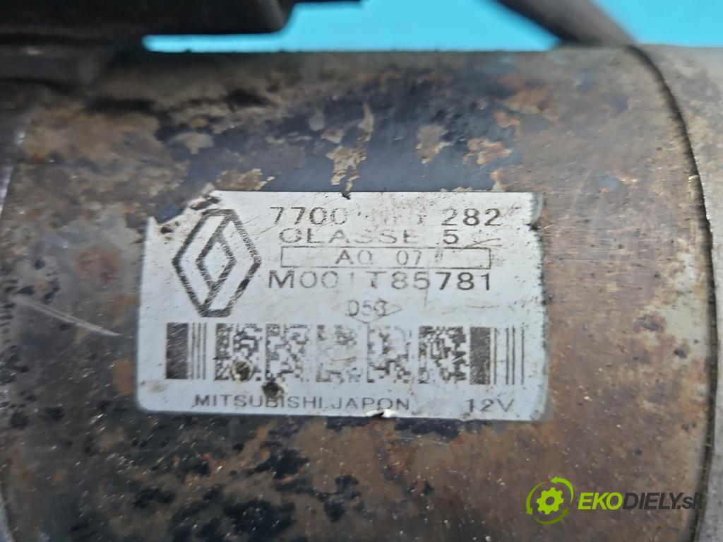 Renault Kangoo I 1998-2008 1.9 dci 80 hp manual 59 kW 1870 cm3 5- startér: M001T85781 (Startér)