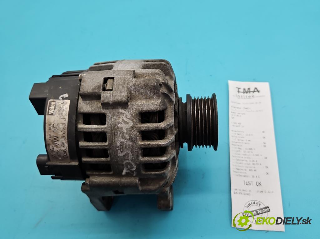 Vw Golf IV 1997-2003 1.4 16V 75 HP manual 55 kW 1390 cm3 5- Alternator 030903023J (Alternátor)