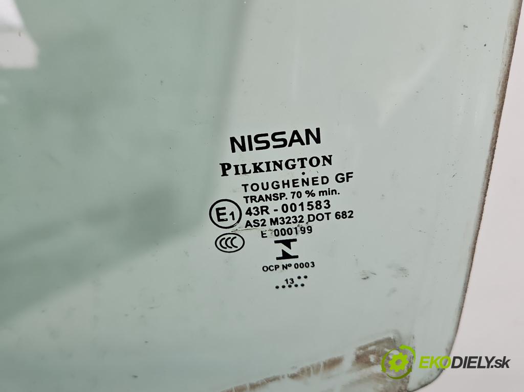 Nissan Qashqai II J11 2013-2021 1.6 dci 131 HP manual 96 kW 1598 cm3 5- sklo dvere zadné ľavé