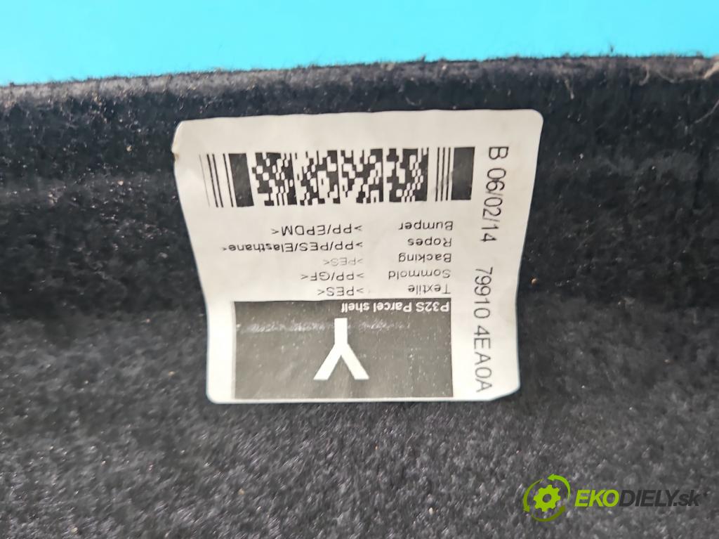 Nissan Qashqai II J11 2013-2021 1.6 dci 131 HP manual 96 kW 1598 cm3 5- zadná 79910-4EA0A (Pláto kufra)