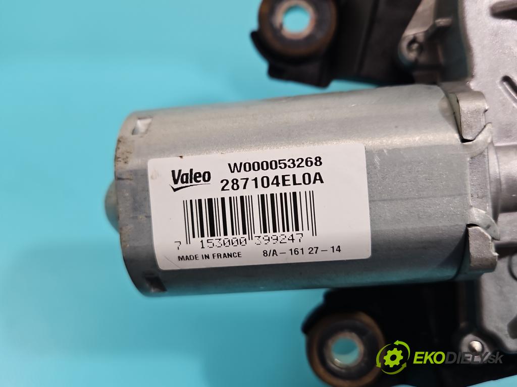Nissan Qashqai II J11 2013-2021 1.6 dci 131 HP manual 96 kW 1598 cm3 5- motor stieračov zadné 287104EL0A