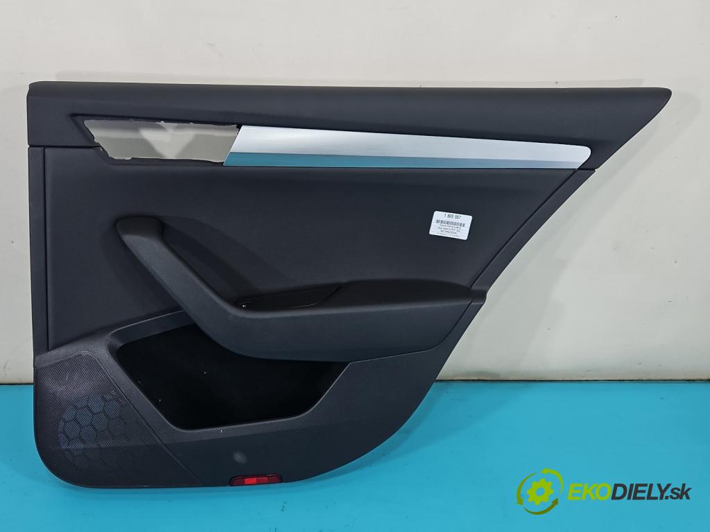 Skoda Superb III 2015-2024 2.0 tdi 190 hp automatic 140 kW 1968 cm3 5- Tapacír: dveře zadní pravé 