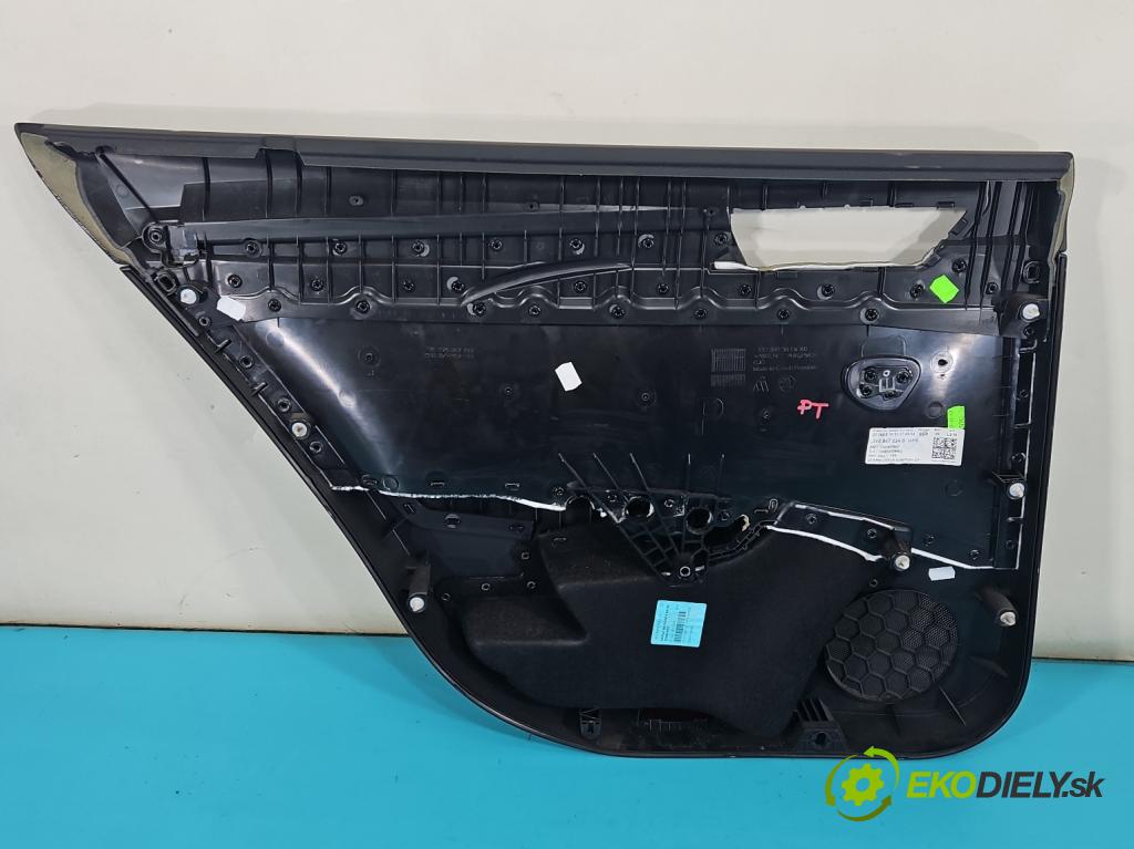 Skoda Superb III 2015-2024 2.0 tdi 190 hp automatic 140 kW 1968 cm3 5- Tapacír: dveře zadní pravé