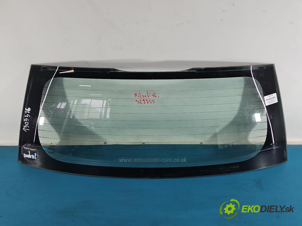 Mitsubishi Colt Z30 VI 2004-2012 1.3 16V 95 hp manual 70 kW 1332 cm3 5- sklo zadní  (Zadní sklo)