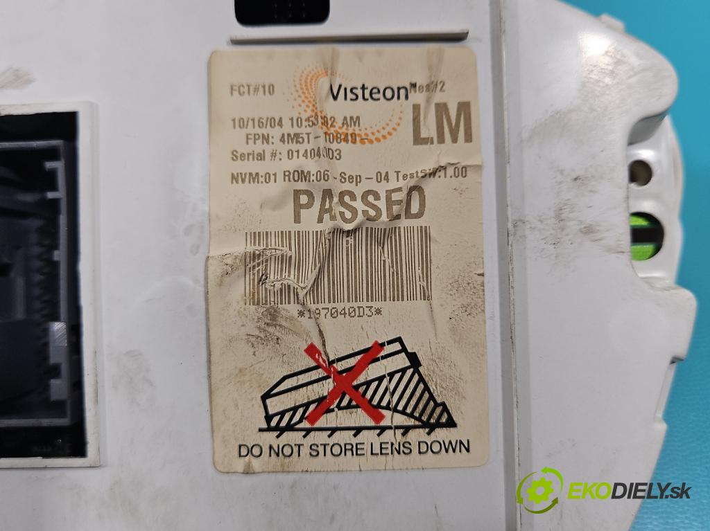 Ford Focus Mk2 2004-2011 2.0 tdci 136 HP manual 100 kW 1997 cm3 5- prístrojovka/ budíky 4M5T-10849-LM (Prístrojová doska)