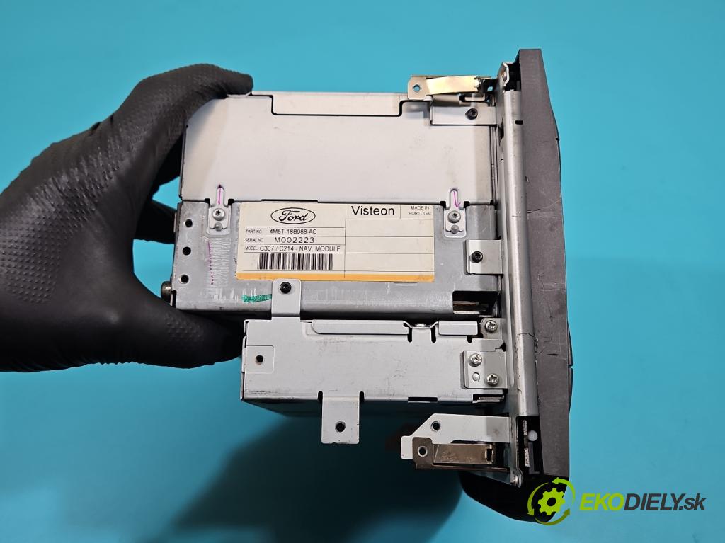 Ford Focus Mk2 2004-2011 2.0 tdci 136 HP manual 100 kW 1997 cm3 5- Radio originál 4M5T-18B988-AC