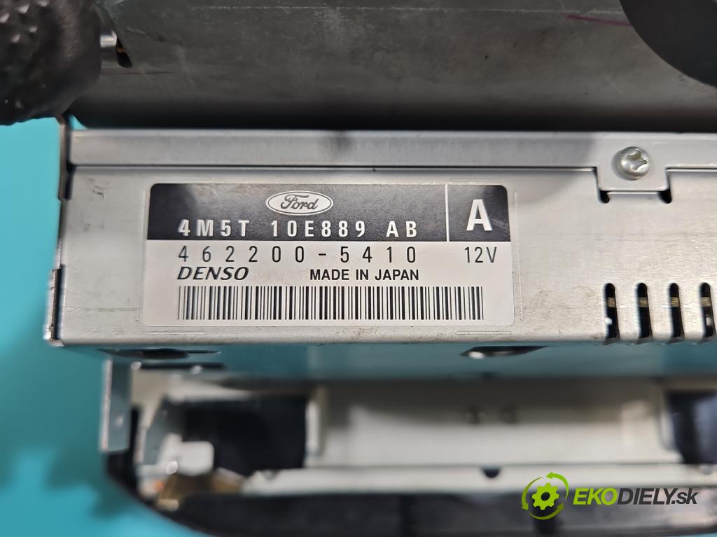 Ford Focus Mk2 2004-2011 2.0 tdci 136 HP manual 100 kW 1997 cm3 5- Radio originál 4M5T-18B988-AC