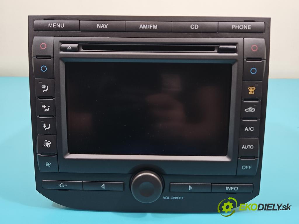 Ford Focus Mk2 2004-2011 2.0 tdci 136 HP manual 100 kW 1997 cm3 5- Radio originál 4M5T-18B988-AC