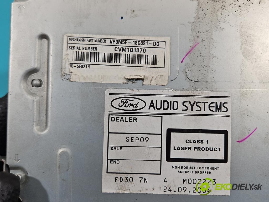 Ford Focus Mk2 2004-2011 2.0 tdci 136 HP manual 100 kW 1997 cm3 5- Radio originál 4M5T-18B988-AC