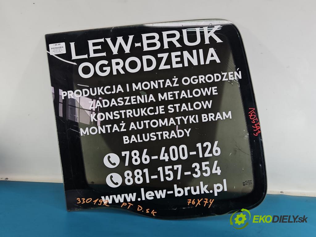Renault Master II 1998-2010 2.5 dci 114 HP manual 84 kW 2463 cm3 5- sklo dvere zadné pravé 