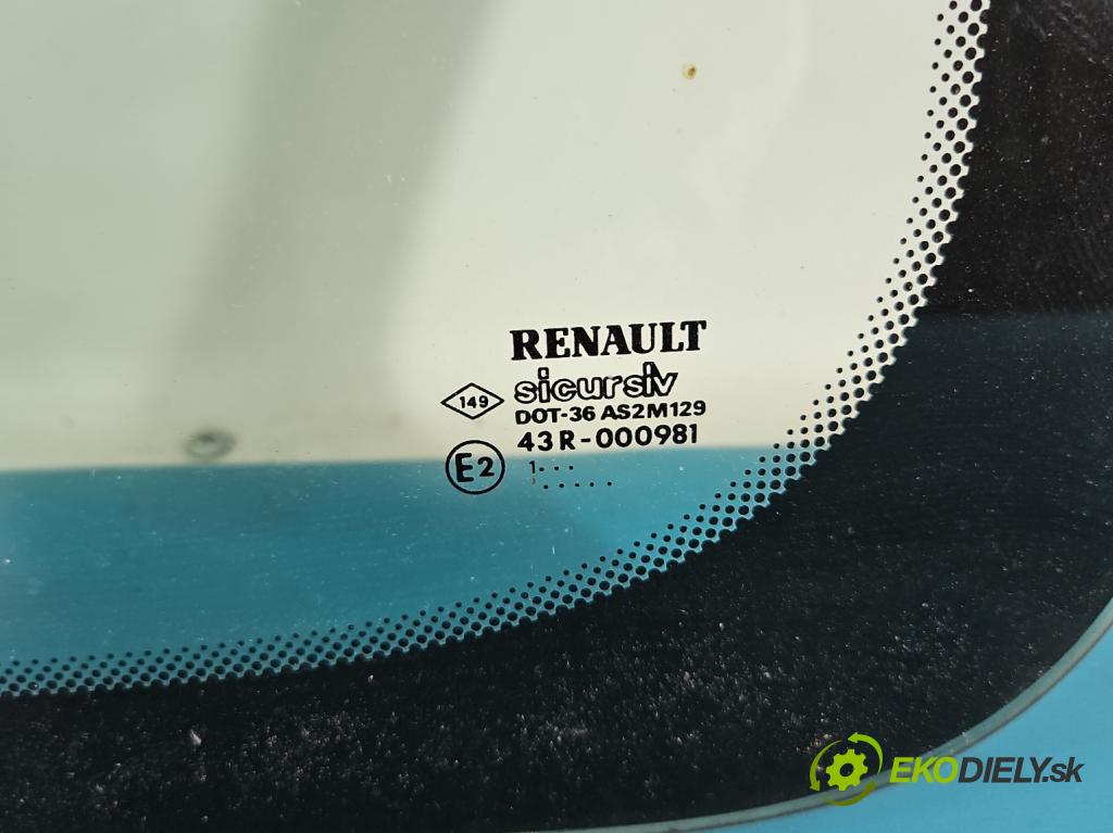 Renault Kangoo I 1998-2008 1.9 dci 80 HP manual 59 kW 1870 cm3 5- sklo dvere zadné ľavé