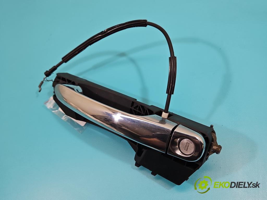 Lancia Delta III 2008-2014 1.4 T 120 hp manual 88 kW 1368 cm3 5- klika přední levé 242567 (Vnější přední levá klika dveří)