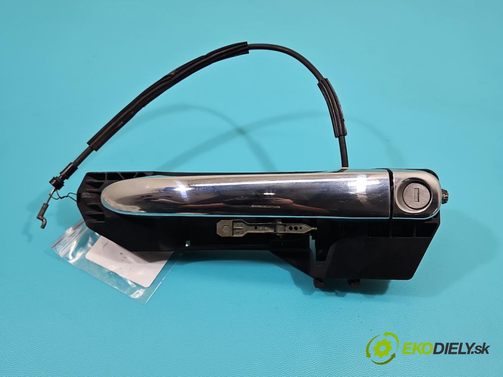 Lancia Delta III 2008-2014 1.4 T 120 hp manual 88 kW 1368 cm3 5- klika přední levé 242567 (Vnější přední levá klika dveří)