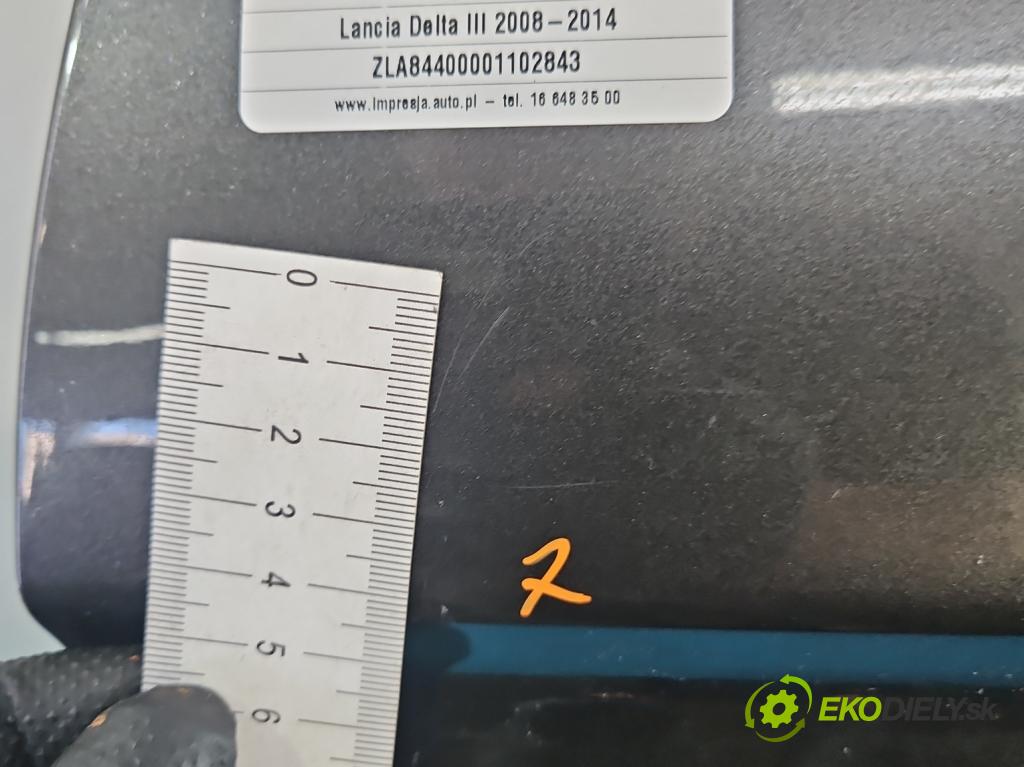 Lancia Delta III 2008-2014 1.4 T 120 hp manual 88 kW 1368 cm3 5- dveře zadní pravé  (Klika dveří ostatní)