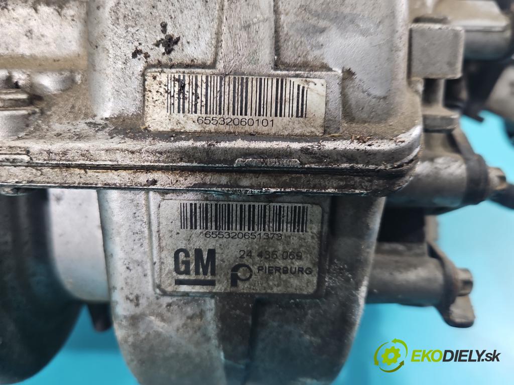 Opel Meriva A 2002-2010 1.6 16V 105 hp manual 77 kW 1598 cm3 5- potrubí sací 55559225 (Sací potrubí)