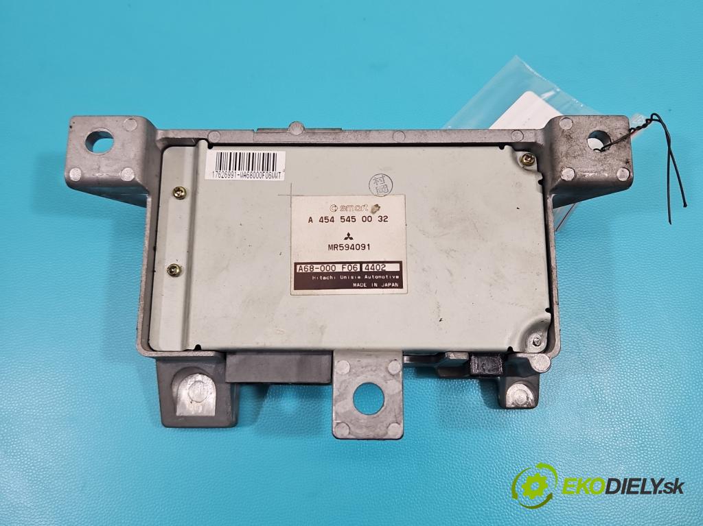 Mitsubishi Colt Z30 VI 2004-2012 1.3 16V 95 HP manual 70 kW 1332 cm3 5- riadiaca jednotka ostatné A4545450032