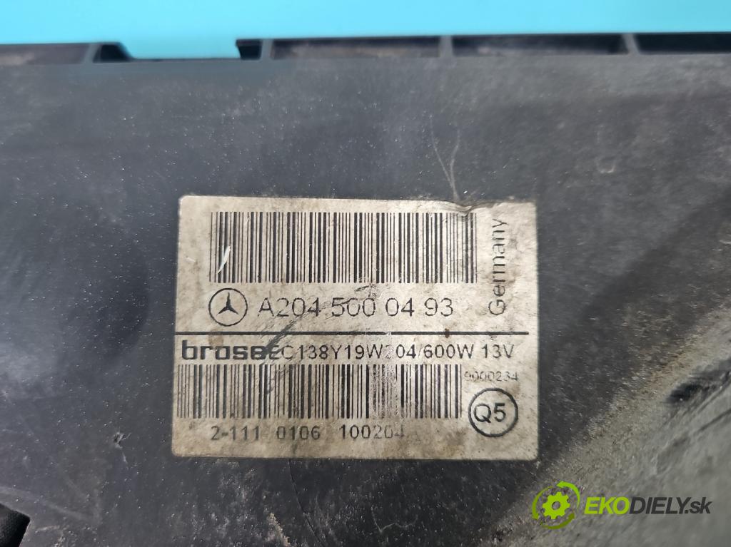 Mercedes E W212 2009-2016 2,2.0 CDI 136hp automatic 100 kW 2143 cm3 5- ventilátor chladič 28405882003