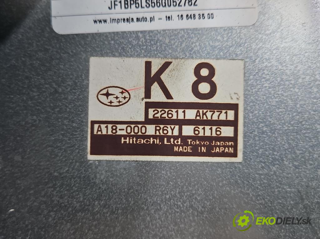 Subaru Legacy IV 2004-2009 2.0 boxer 165 hp automatic 121 kW 1994 cm3 5- řídící jednotka motoru 22611AK771