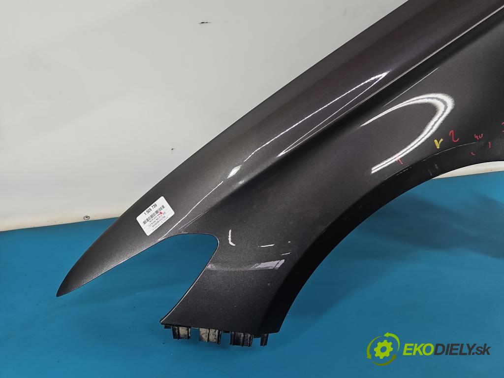 Ford Mondeo Mk5 2014-2022 2.0 tdci 179KM automatic 132 kW 1997 cm3 5- blatnik přední levý  (Levý přední blatník)