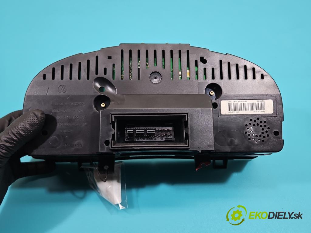 Vw Golf V 2003-2009 1.9 tdi 105 HP manual 77 kW 1896 cm3 5- prístrojovka/ budíky 1K0920851H (Prístrojová doska)