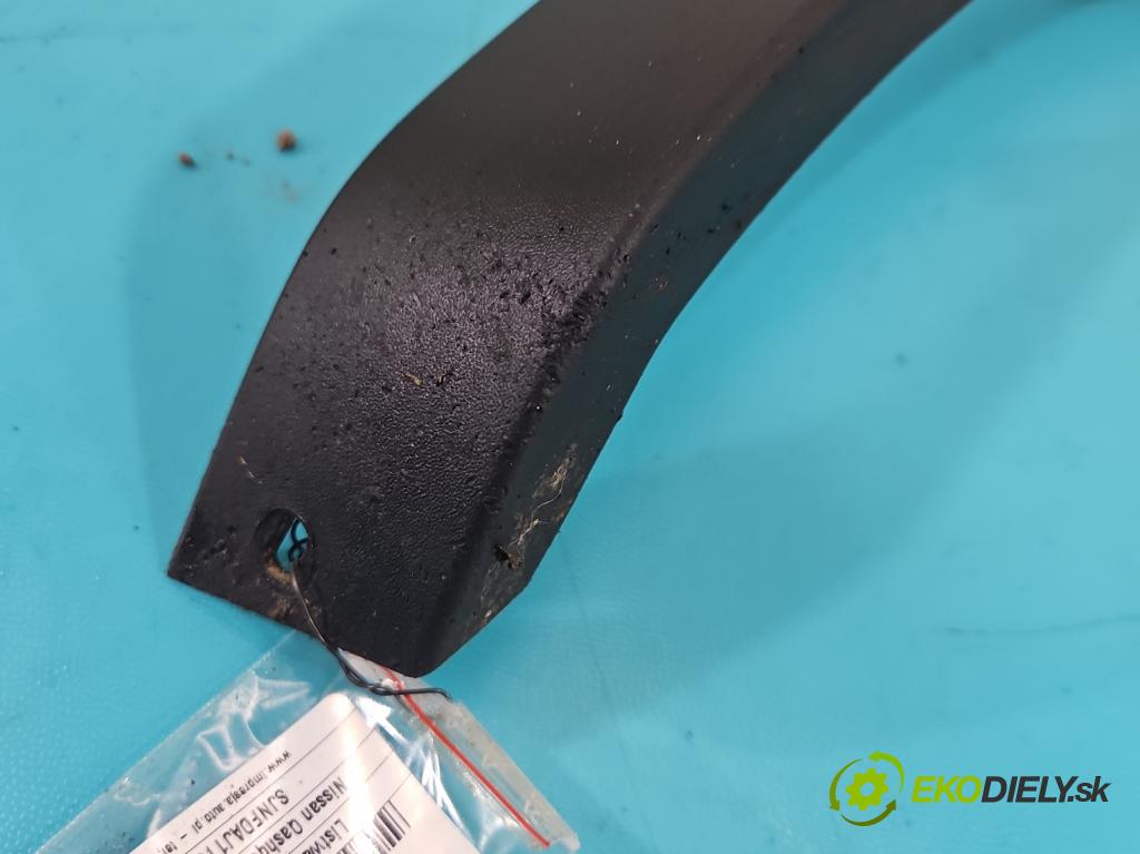 Nissan Qashqai II J11 2013-2021 1.6 dci 131 HP manual 96 kW 1598 cm3 5- lišta blatník zadné pravé 938284EA0A (Lišta)