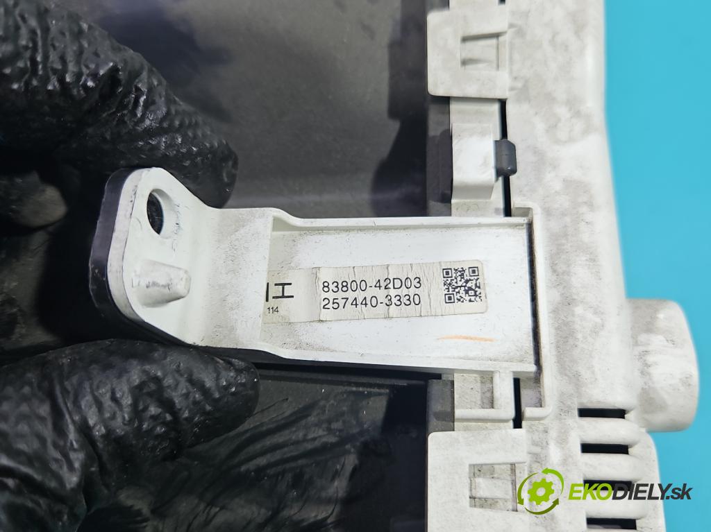 Toyota Rav4 III 2005-2012 2.2 D4D 136 HP manual 100 kW 2231 cm3 5- prístrojovka/ budíky 83800-42D03 (Prístrojová doska)