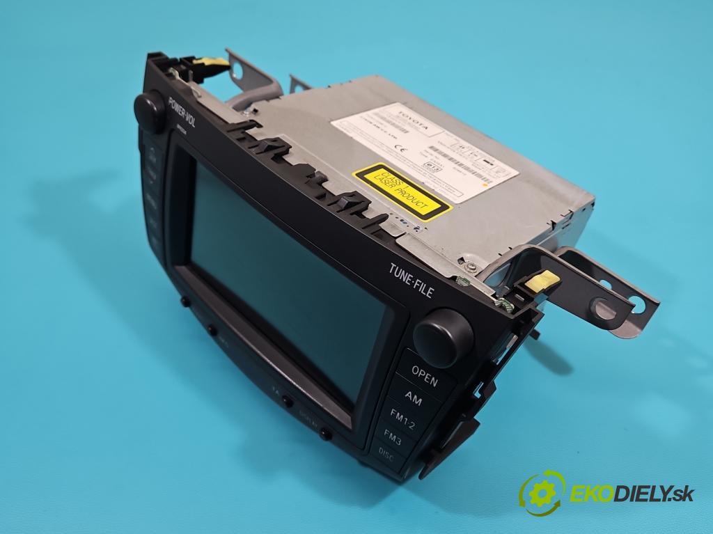 Toyota Rav4 III 2005-2012 2.2 D4D 136 HP manual 100 kW 2231 cm3 5- Radio originál 86120-42240