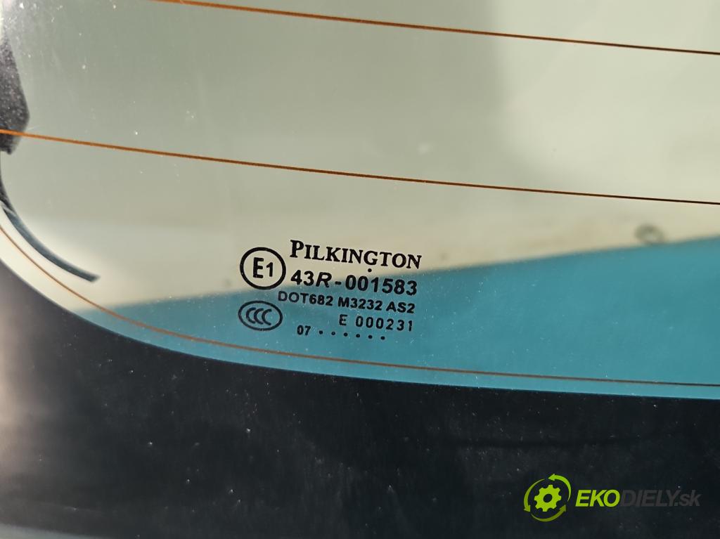 Suzuki Swift Mk6 2005-2010 1.3 16V 92 hp manual 67.5 kW 1328 cm3 5- sklo zadní  (Zadní sklo)