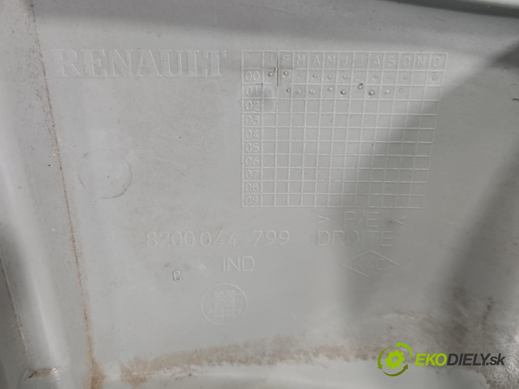 Renault Kangoo I 1998-2008 1.9 dci 80 hp manual 59 kW 1870 cm3 5- kastlík 8200044799
