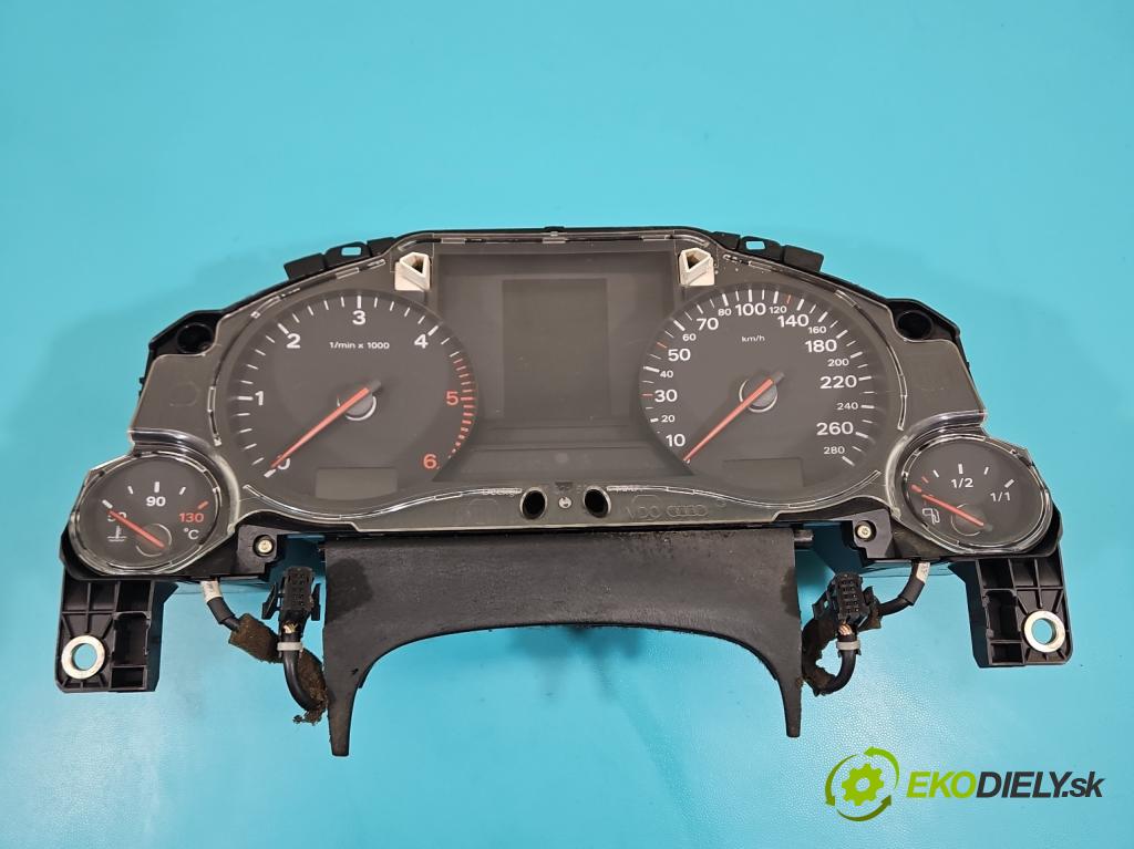 Audi A8 D3 2002-2009 3.0 tdi 232KM automatic 171 kW 2967 cm3 4- prístrojovka/ budíky 4E0920901 (Prístrojová doska)