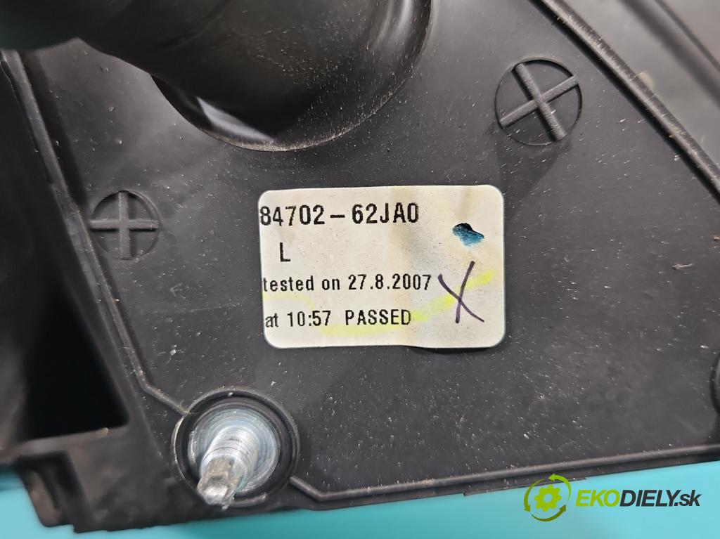 Suzuki Swift Mk6 2005-2010 1.3 16V 92 hp manual 67,5 kW 1328 cm3 5- zpětné zrcátko levé 84702-62J00 (Klika dveří ostatní)