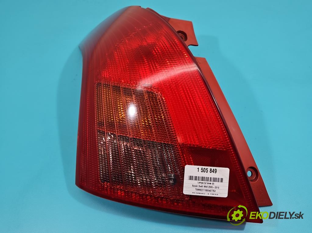 Suzuki Swift Mk6 2005-2010 1.3 16V 92 hp manual 67.5 kW 1328 cm3 5- světlo zadní levé  (Klika dveří ostatní)
