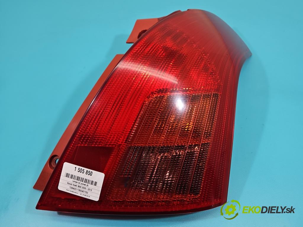 Suzuki Swift Mk6 2005-2010 1.3 16V 92 hp manual 67.5 kW 1328 cm3 5- světlo zadní pravé  (Klika dveří ostatní)