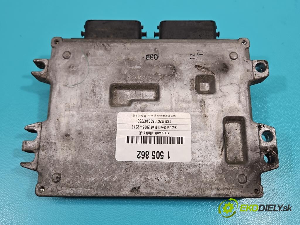 Suzuki Swift Mk6 2005-2010 1.3 16V 92 hp manual 67,5 kW 1328 cm3 5- řídící jednotka motoru 33920-62J02