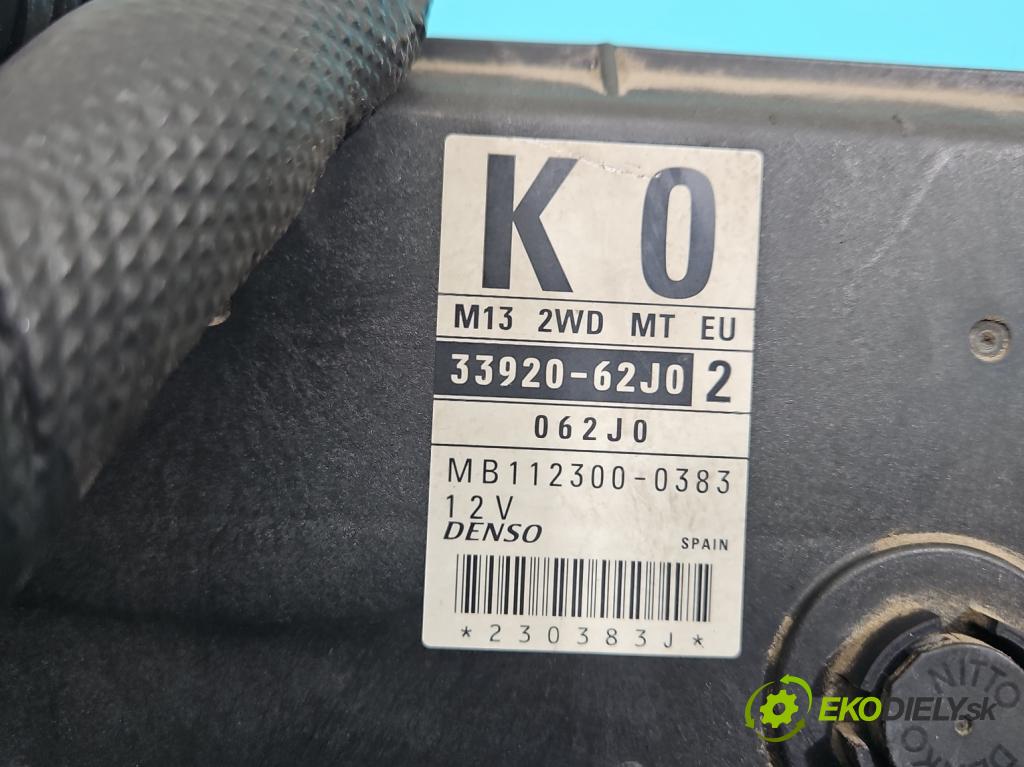 Suzuki Swift Mk6 2005-2010 1.3 16V 92 hp manual 67,5 kW 1328 cm3 5- řídící jednotka motoru 33920-62J02