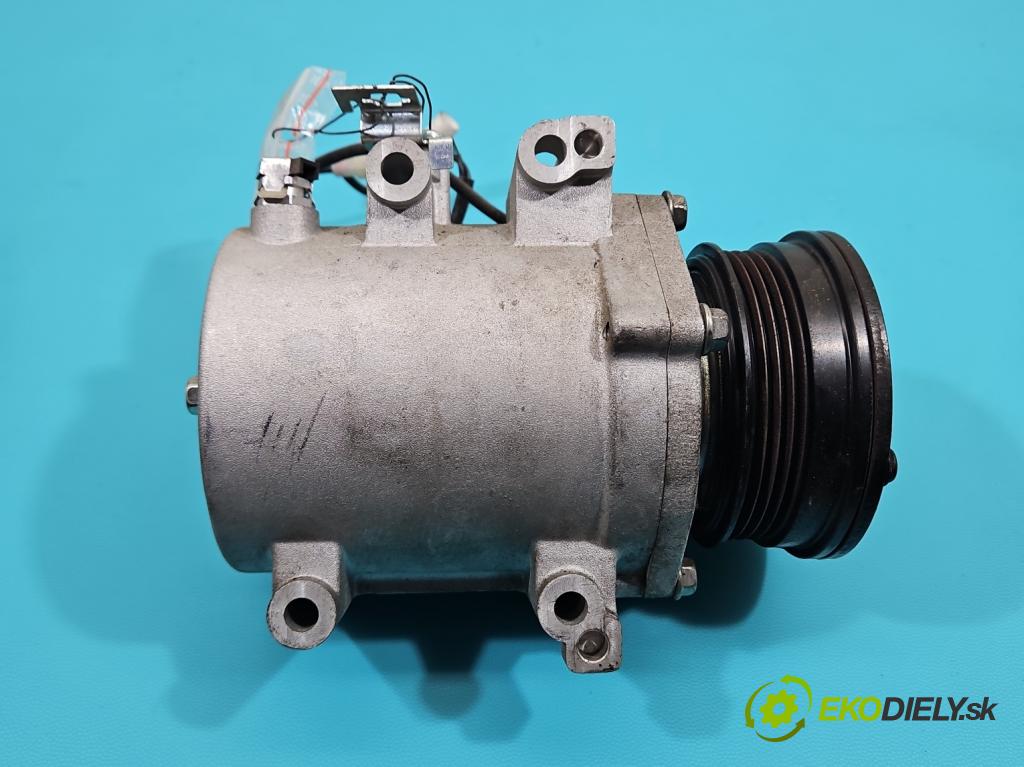Suzuki Swift Mk6 2005-2010 1.3 16V 92 HP manual 67,5 kW 1328 cm3 5- Kompresor: klimatizácie KTT090079 (Kompresor klimatizácie)